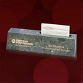 Green Marble Name Card Holder - 8 1/2" Wide